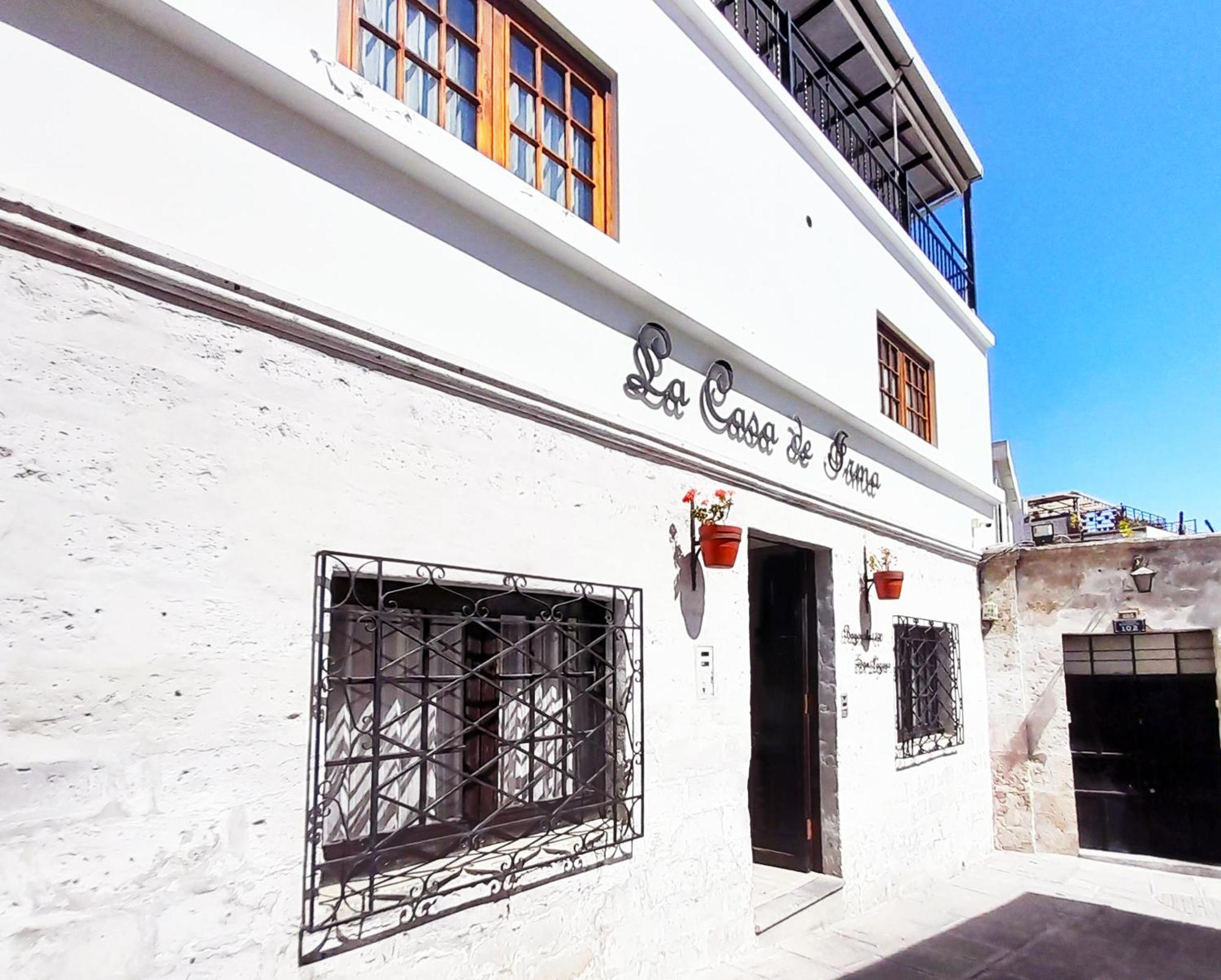 Hotel La Casa De Irma Arequipa Exterior foto